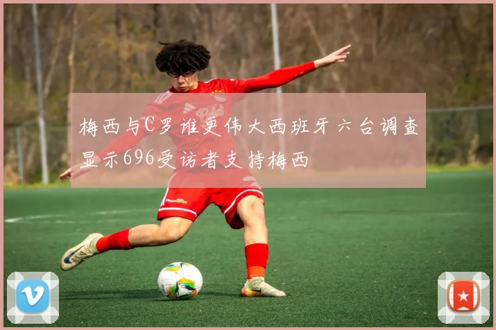 梅西与C罗谁更伟大西班牙六台调查显示696受访者支持梅西